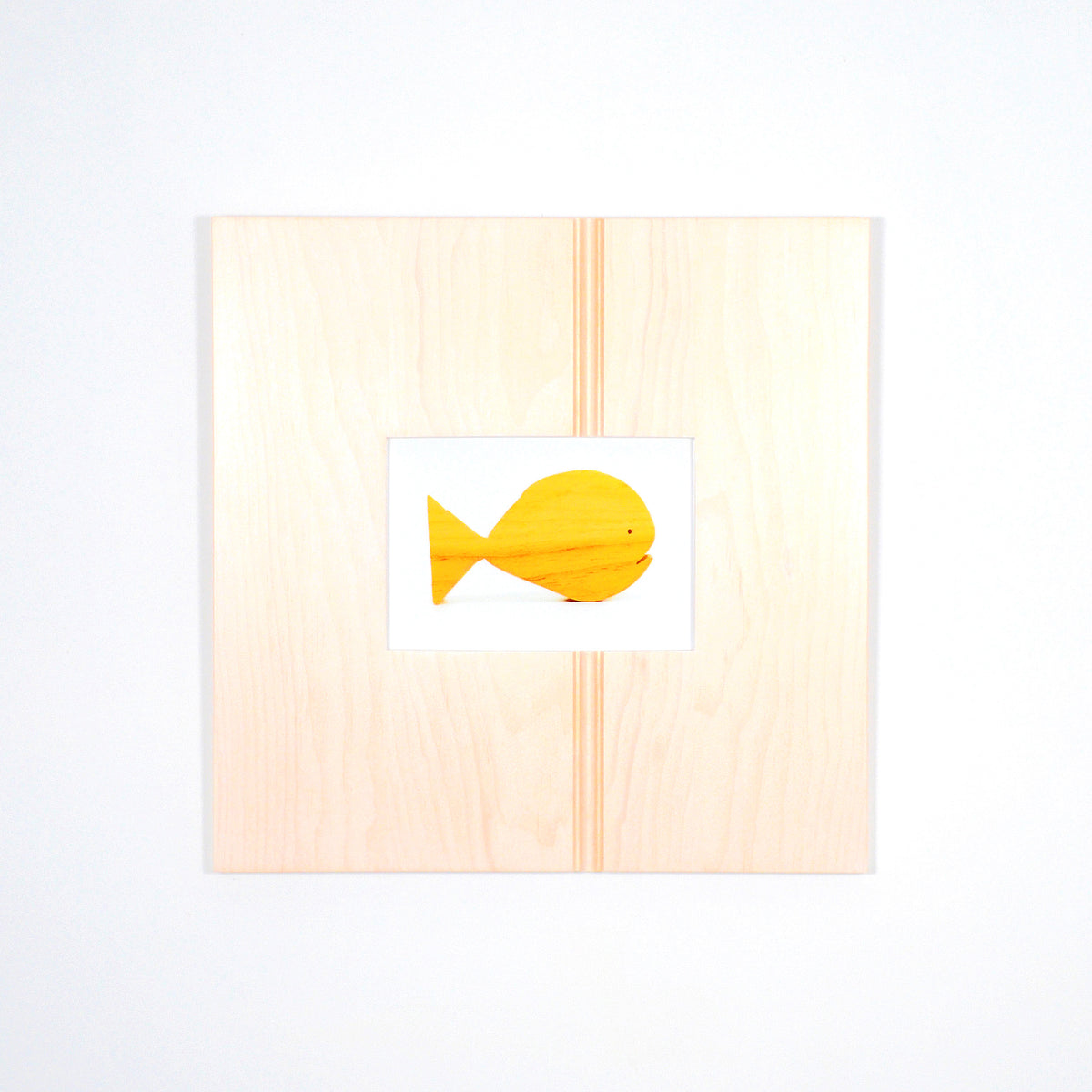 Small Beadboard Picture Frame