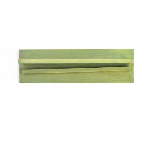 Shutter Wall Shelf in "Evergreen"