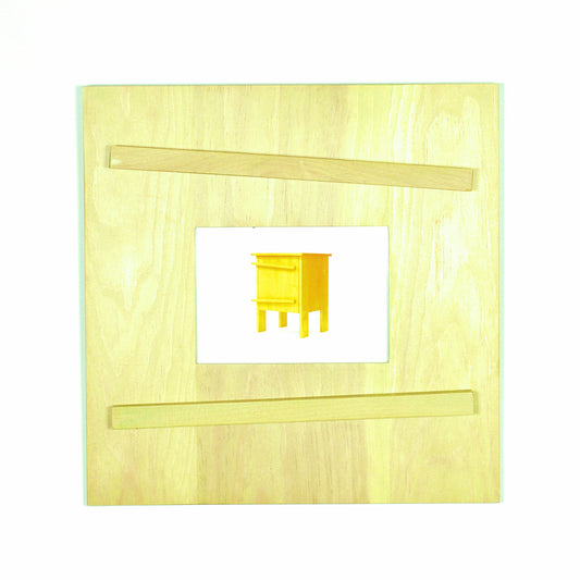 Small Shutter Picture Frame in "Endive"