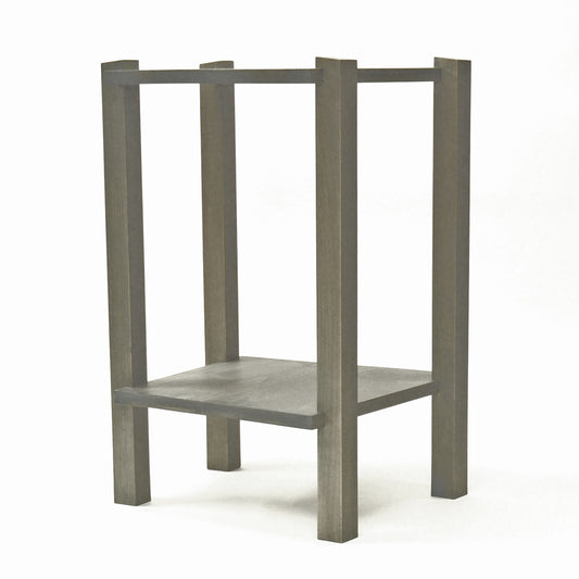 Plum Tomato Frame Table in "Slate"